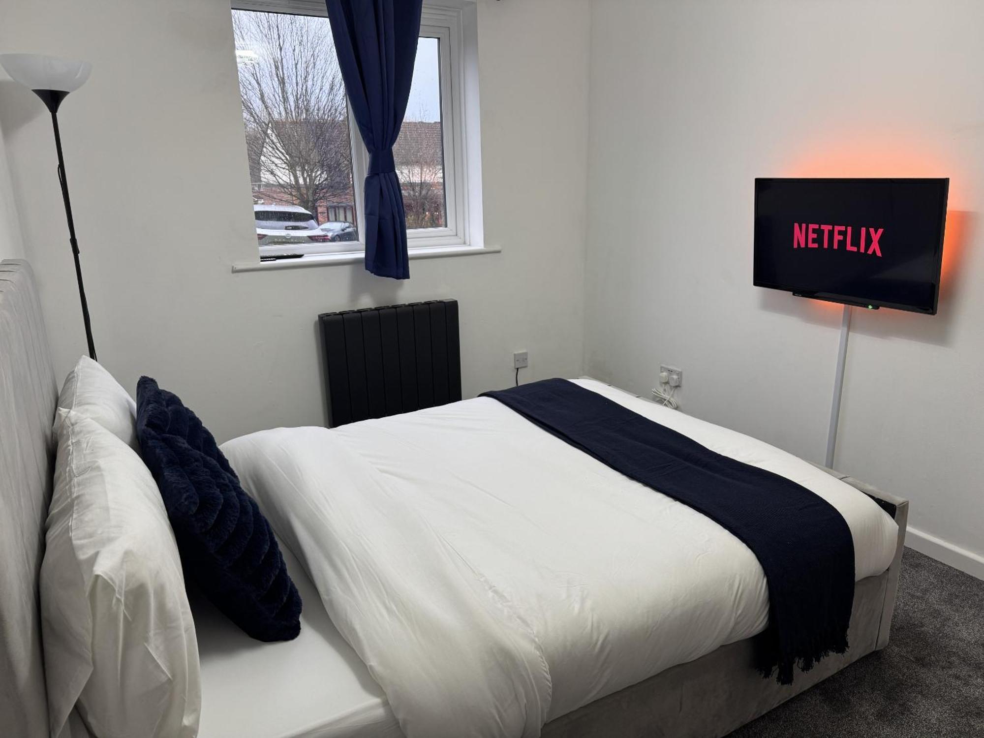 Apartment Cosy 2 Double Bedroom In Ancoats 7 Minutes From Coop Live, Etihad Stadium & Centre- Free Parking Available